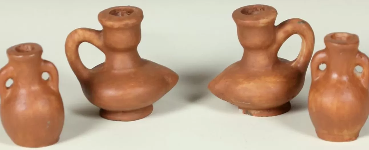 * Mondo Presepistica | Brocca 4Cm Set 4 Pz