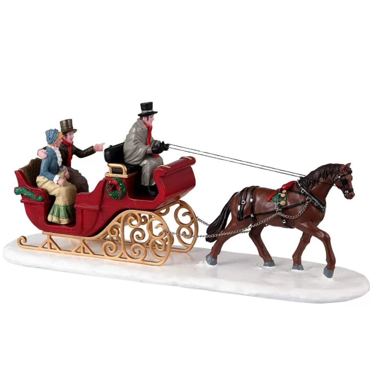 LEMAX Lemax | Carrozza Con Cavallo - Scenic Sleigh Ride