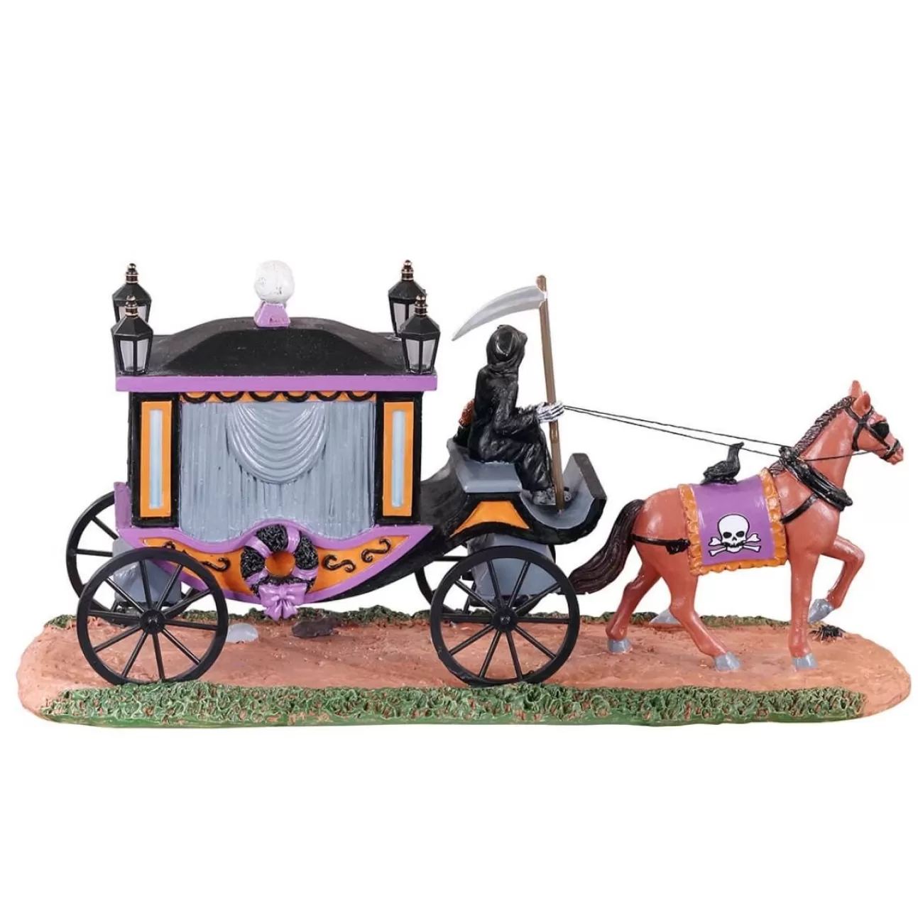 LEMAX Lemax | Carrozza Con Scheletri - Spooky Victorian Hearse