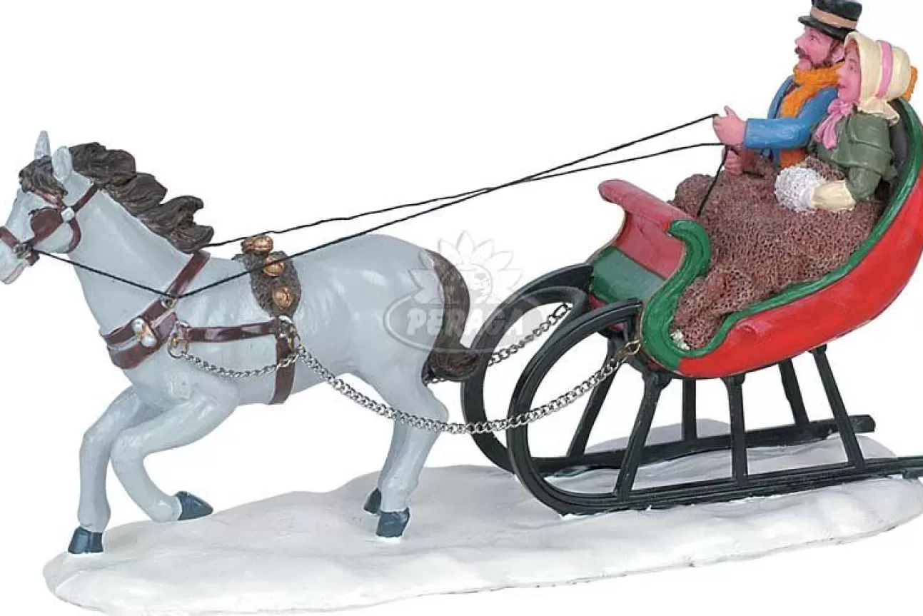 LEMAX Lemax | Carrozza Con Slitta - Sleigh Ride