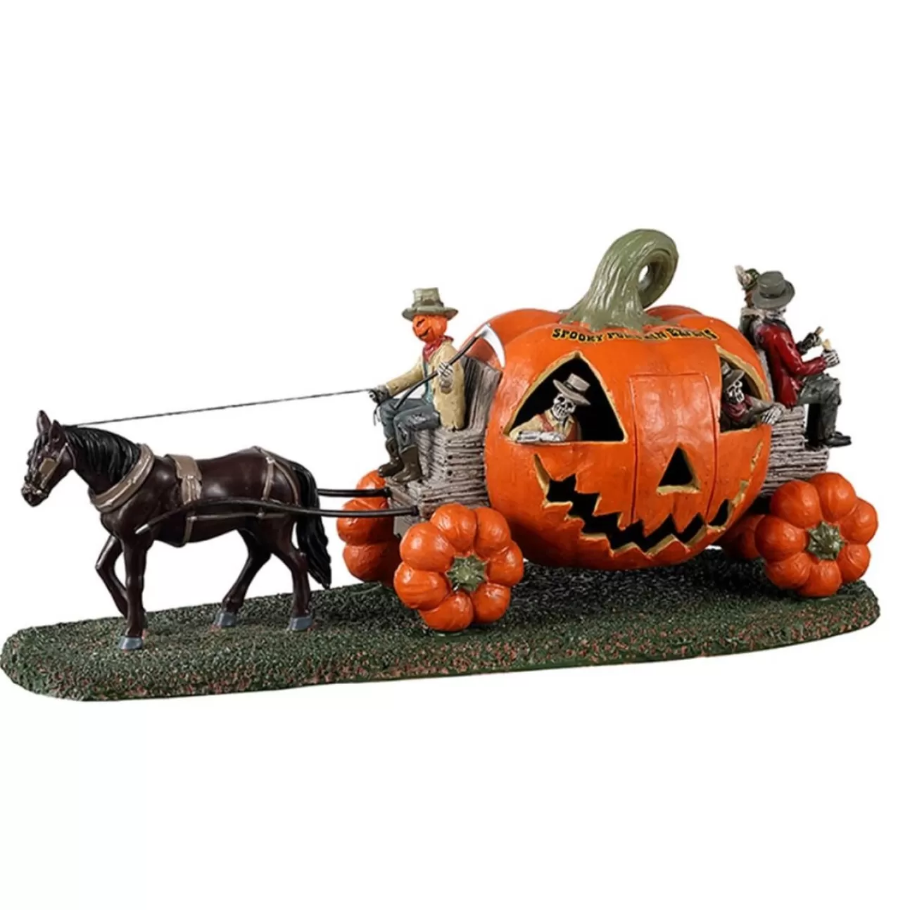 LEMAX Lemax | Carrozza Pumpkin Express - Spooky Pumpkin Express