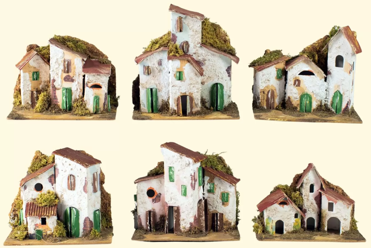 * Mondo Presepistica | Casa 15X10X10,5/16 Assortita