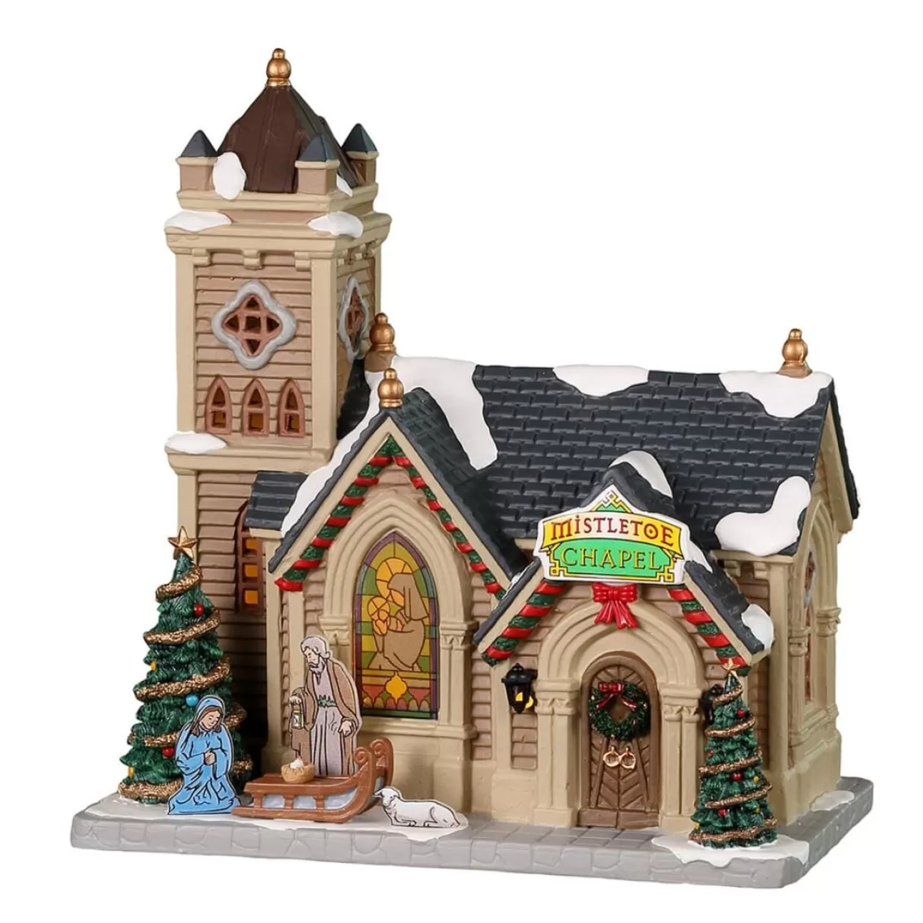 LEMAX Lemax | Chiesa Addobbata - Mistletoe Chapel