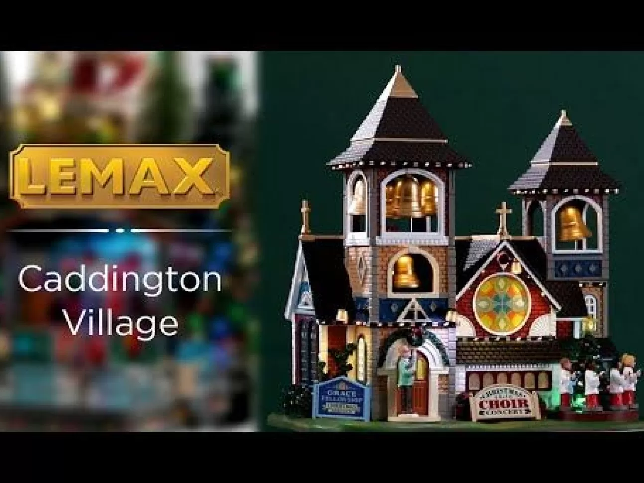 LEMAX Lemax | Chiesa Con Campanile - Christmas Chimes