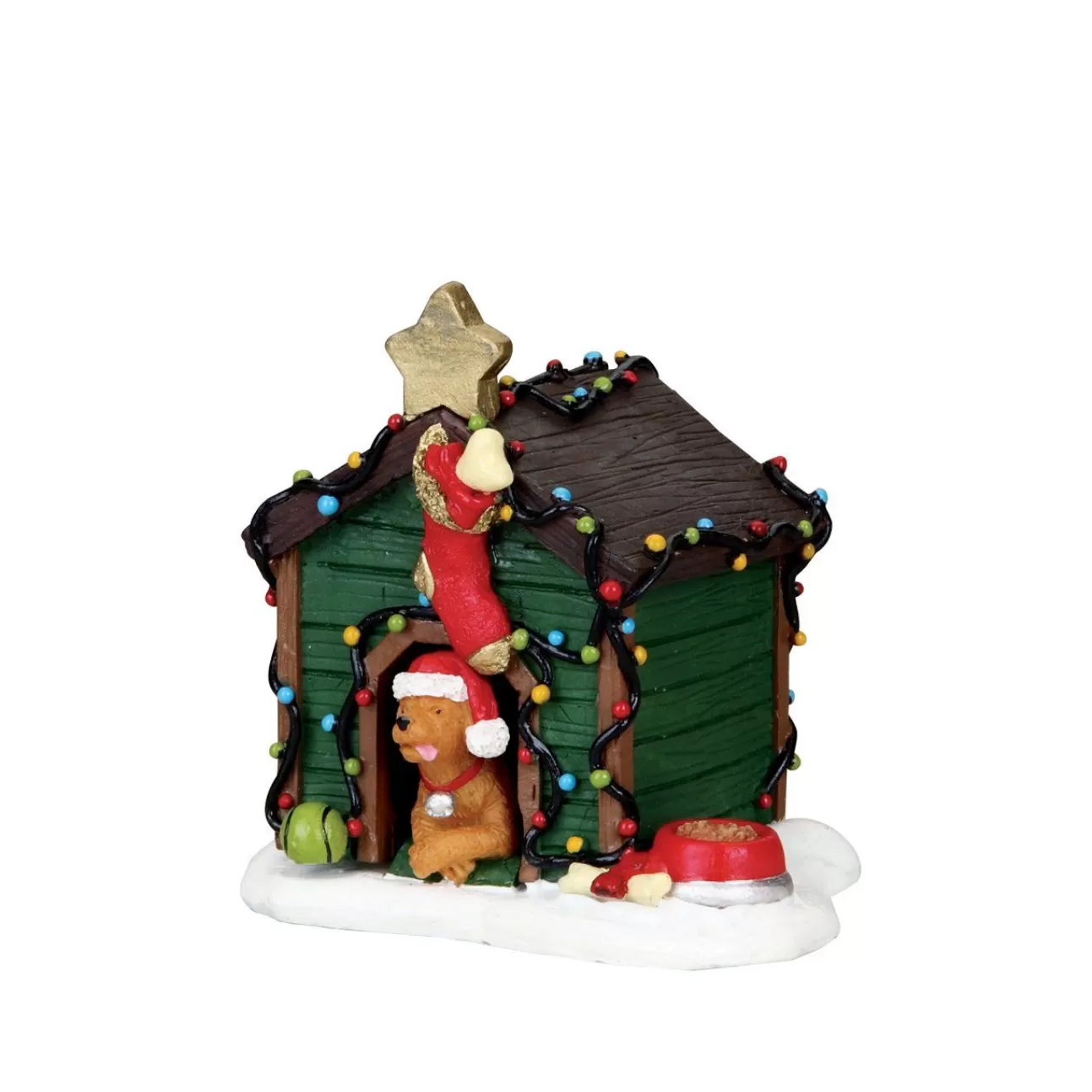LEMAX Lemax | Cuccia Del Cane Illuminata - Decorated Light Doghouse