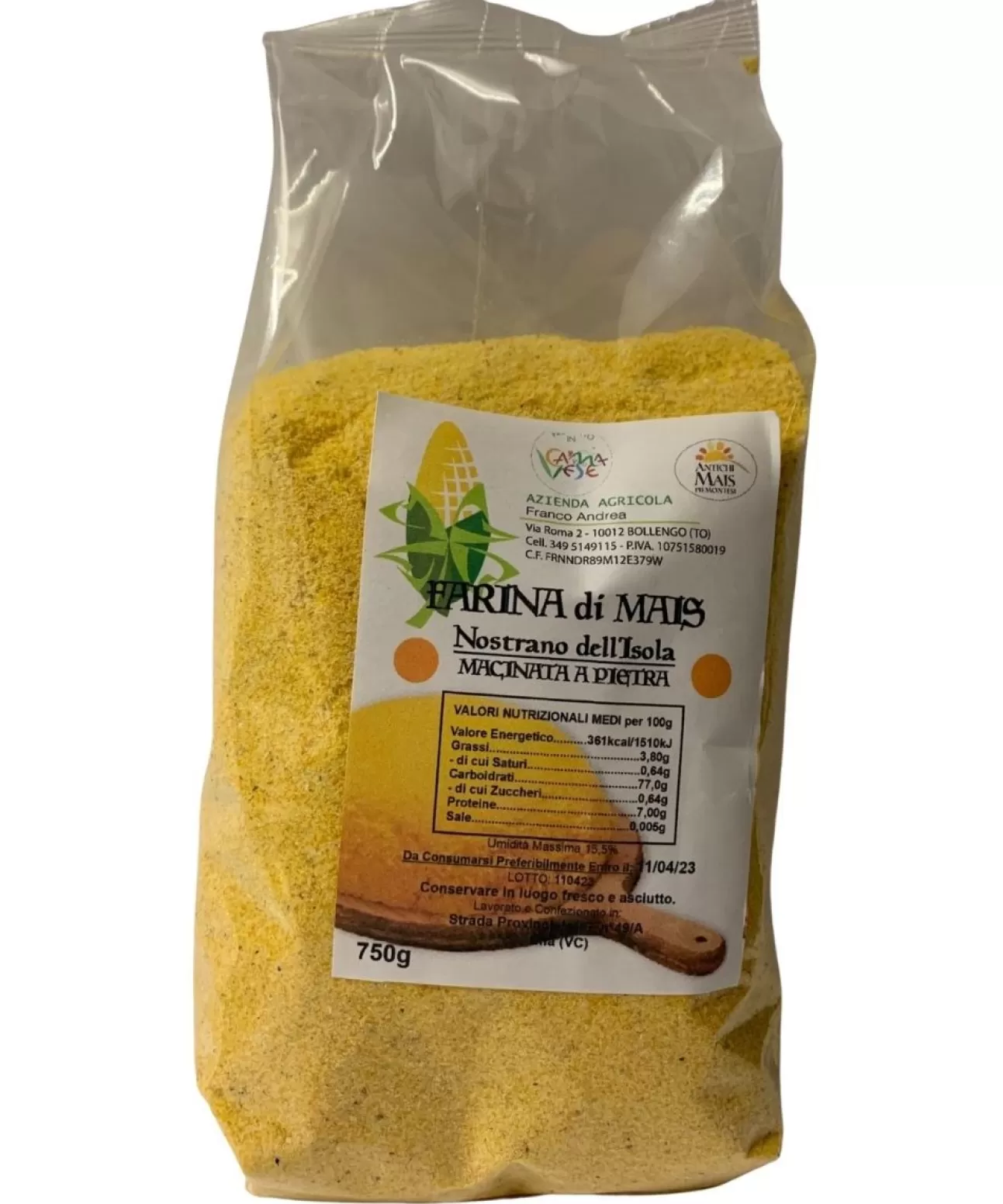 * Panettoni | Farina Di Mais Polenta Nostrana Dell'Isola 750Gr