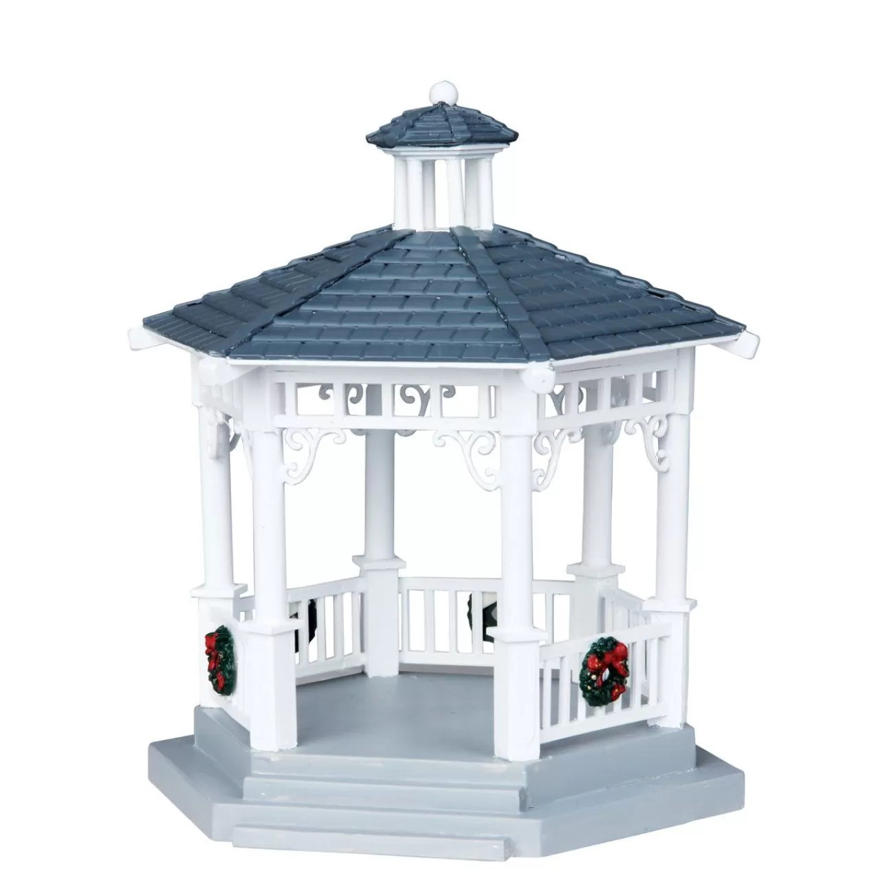 LEMAX Lemax | Gazebo Con Decorazioni Natalizie - Plastic Gazebo With Decorations