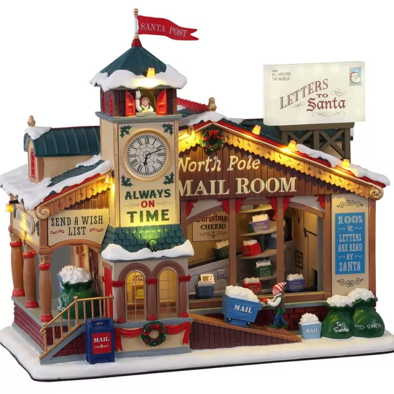 LEMAX Lemax | La Posta Del Polo Nord - North Pole Mail Room