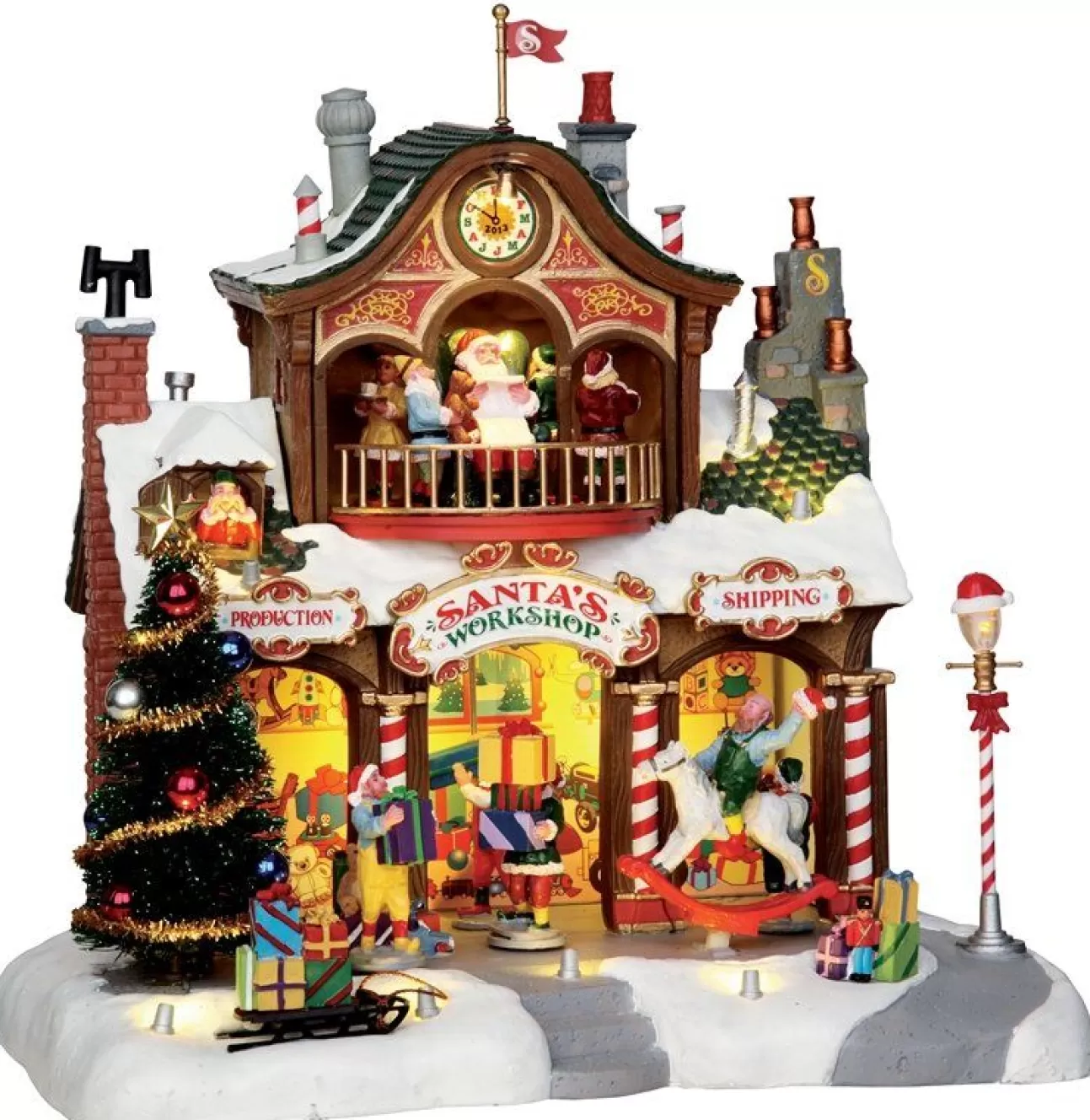 LEMAX Lemax | Laboratorio Di Babbo Natale - Santa'S Workshop