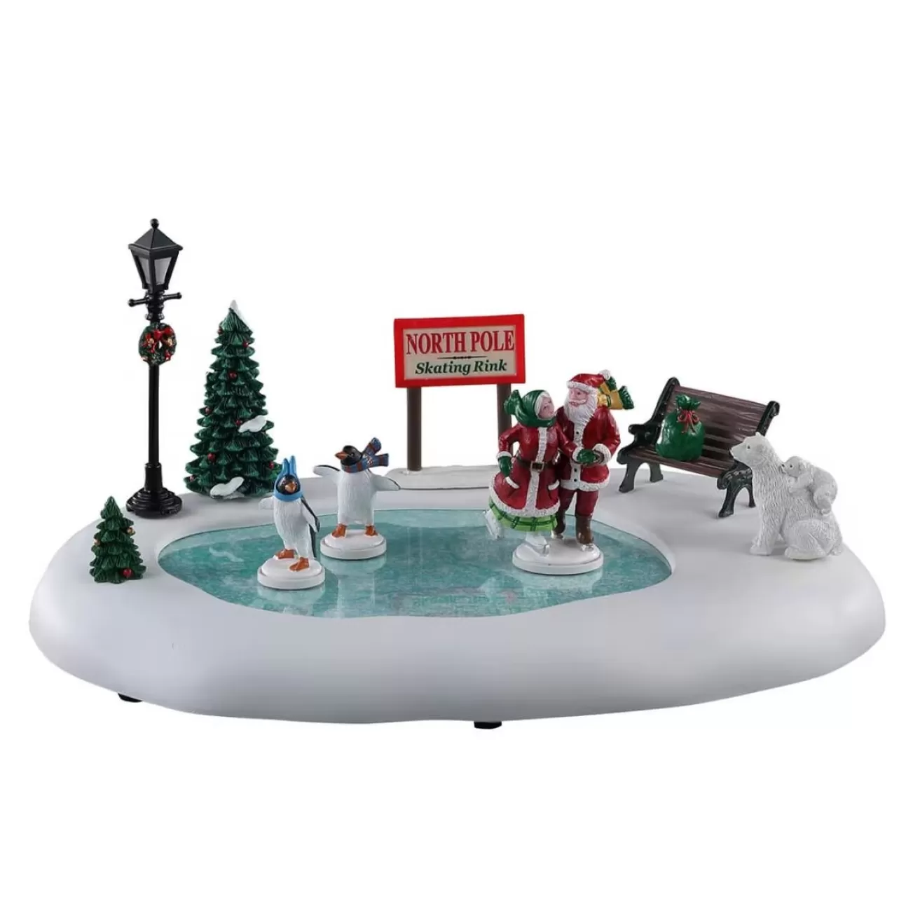 LEMAX Lemax | Pista Di Pattinaggio Del Polo Nord - North Pole Skating Rink