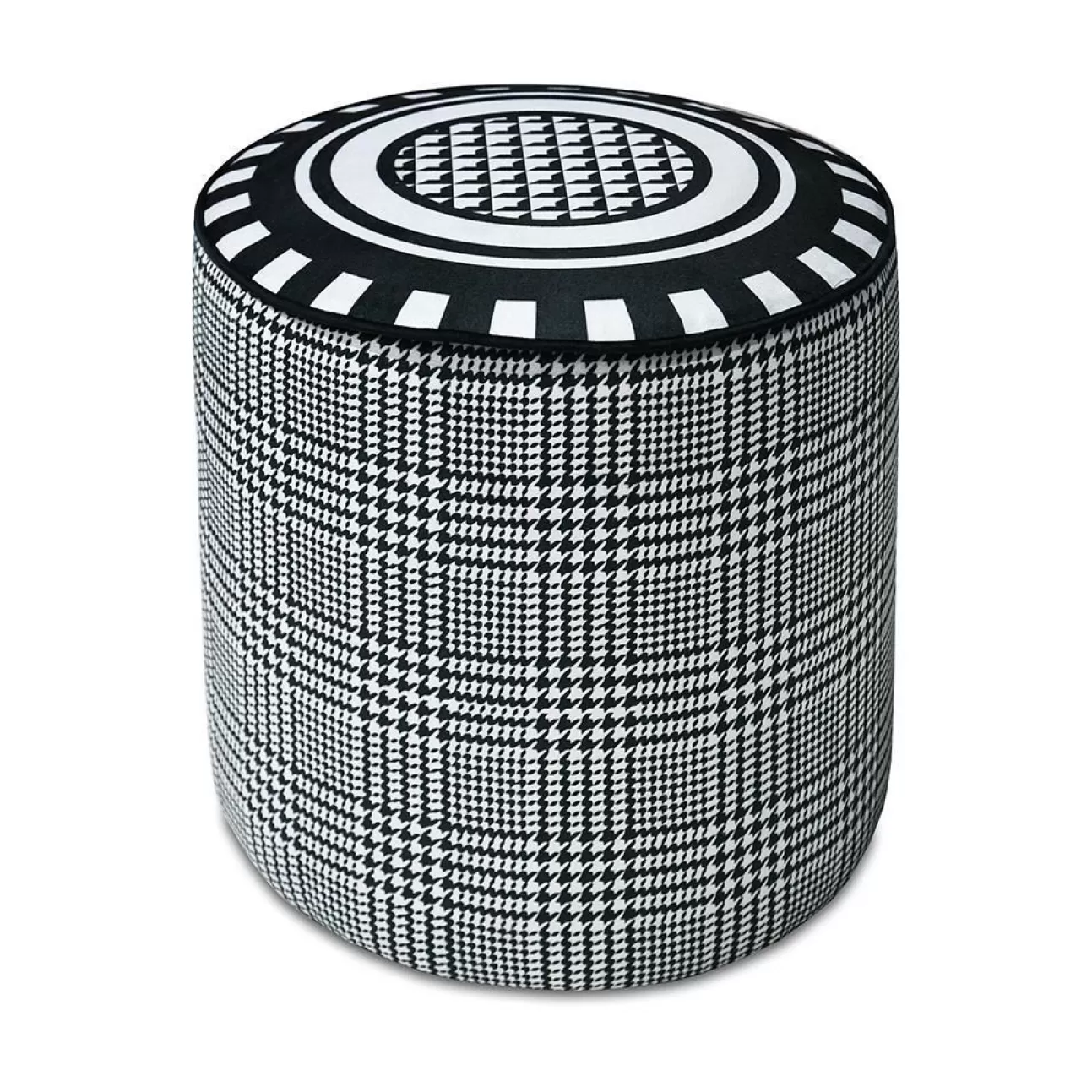 BACI-MILANO Addobbi Di Natale | Pouf Optical Pouf Opt02