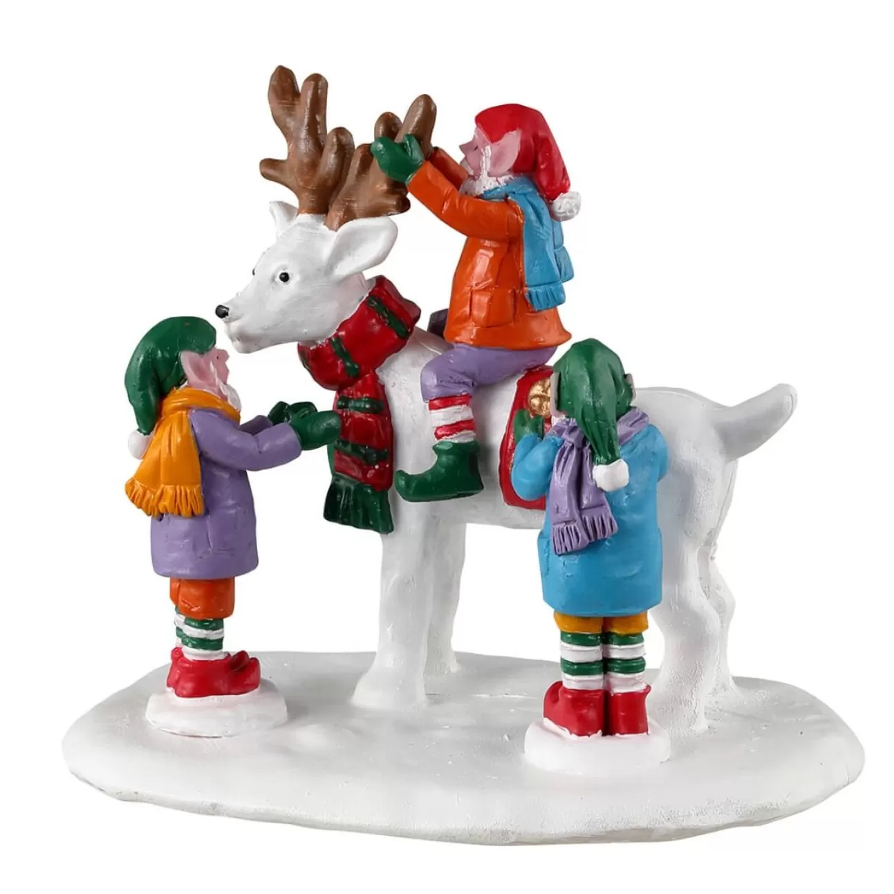 LEMAX Lemax | Pupazzo Di Neve A Forma Di Renna - Reindeer Snowman