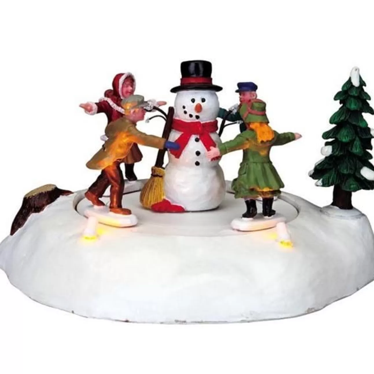 LEMAX Lemax | Pupazzo Di Neve Con Bambini - The Merry Snowman