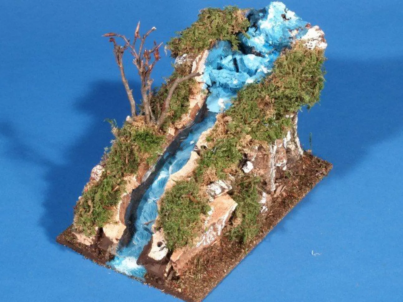 * Mondo Presepistica | Rapida Di Fiume Decorativa Per Presepe