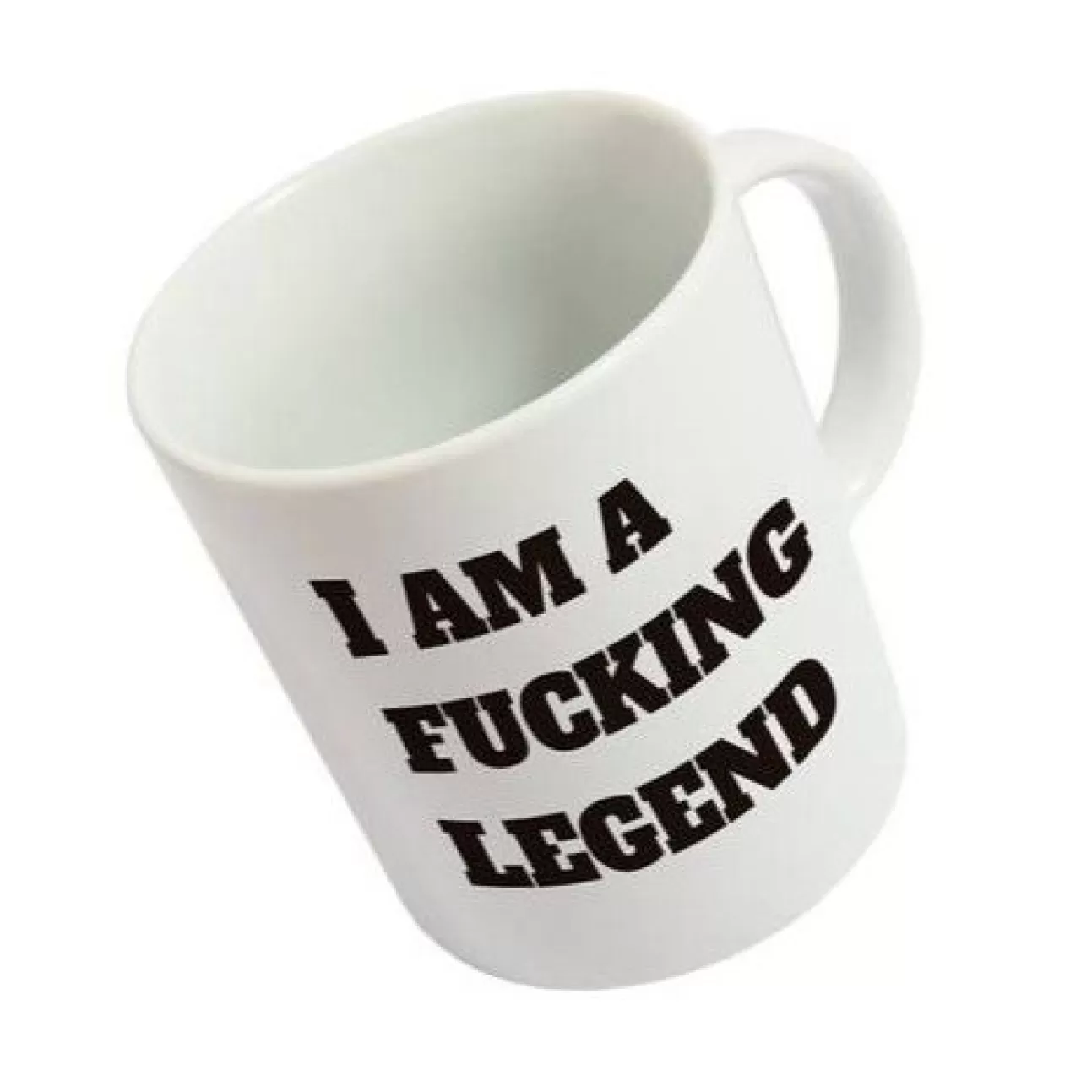 FISURA Tavola Natalizia | Tazza Mug - I Am A Fucking Legend Bianca